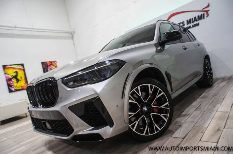 2022 BMW X5 M for sale at AUTO IMPORTS MIAMI in Fort Lauderdale FL