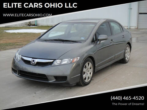 2010 Honda Civic for sale at ELITE CARS OHIO LLC in Solon OH