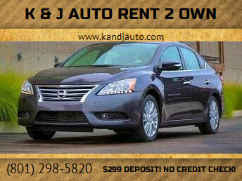 2013 Nissan Sentra for sale at K & J Auto Rent 2 Own in Bountiful UT