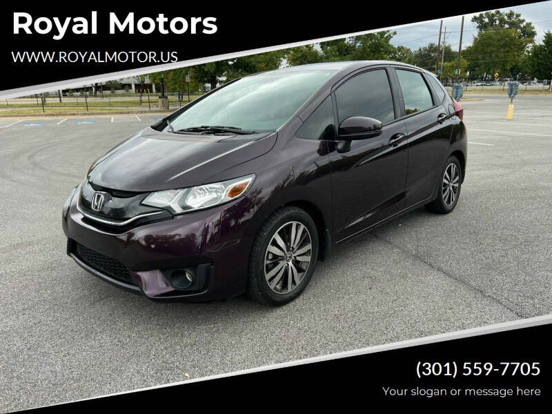 2015 Honda Fit for sale at Royal Motors in Hyattsville MD
