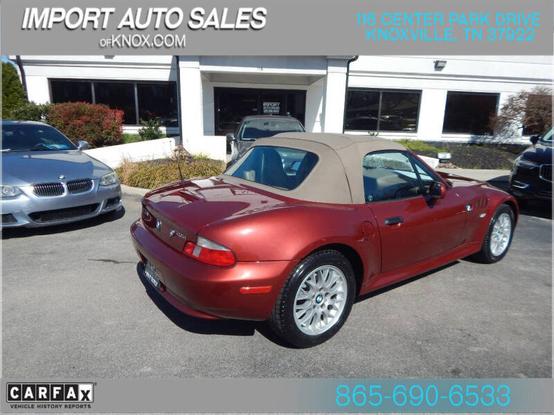 2001 BMW Z3 2.5i