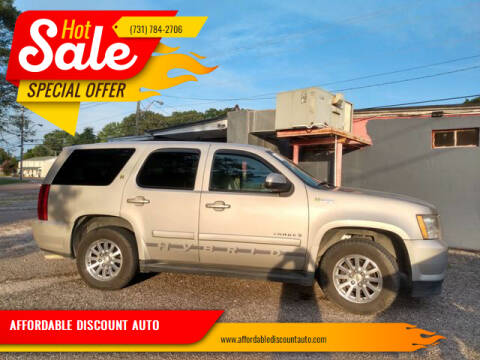 2009 Chevrolet Tahoe for sale at AFFORDABLE DISCOUNT AUTO in Humboldt TN
