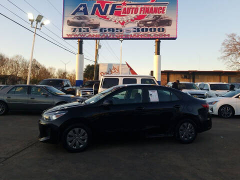 2019 Kia Rio for sale at ANF AUTO FINANCE in Houston TX