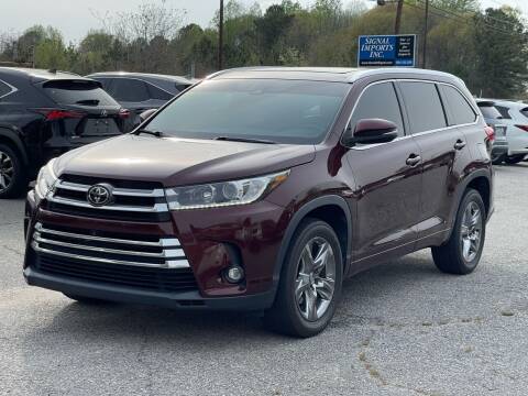 2019 Toyota Highlander for sale at Signal Imports INC in Spartanburg SC