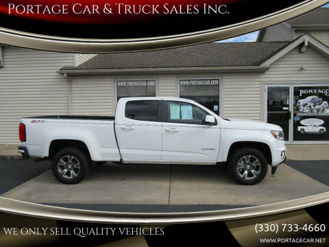 2017 Chevrolet Colorado for sale at Portage Car & Truck Sales Inc. in Akron OH