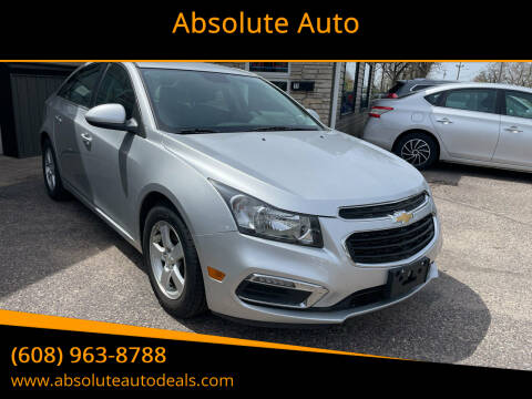 2016 Chevrolet Cruze Limited for sale at Absolute Auto in Baraboo WI