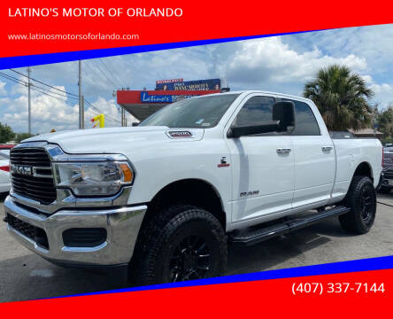 2019 RAM 2500 for sale at LATINO'S MOTOR OF ORLANDO in Orlando FL