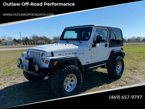 Jeep Wrangler For Sale in Sherman, TX - Outlaw Off-Road Performance