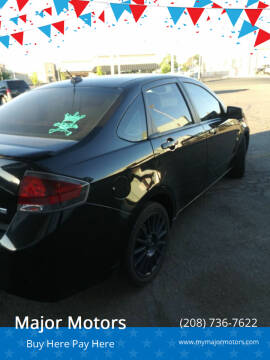 2011 Ford Focus for sale at Major Motors in Twin Falls ID