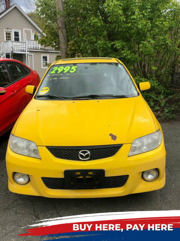 2003 Mazda Protege5 for sale at MILL STREET AUTO SALES LLC in Vernon CT