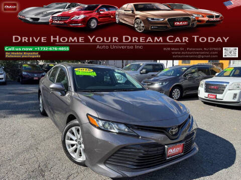 2018 Toyota Camry for sale at Auto Universe Inc in Paterson NJ