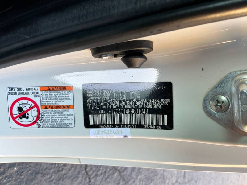 2015 Subaru BRZ Series.Blue