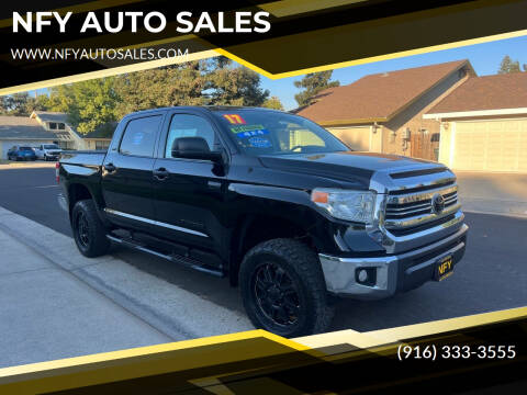 2017 Toyota Tundra for sale at NFY AUTO SALES in Sacramento CA