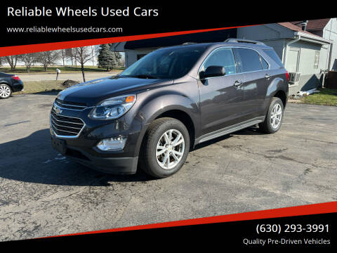 2016 Chevrolet Equinox for sale at Reliable Wheels Used Cars in West Chicago IL