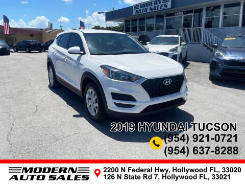 2019 Hyundai Tucson for sale at Modern Auto Sales in Hollywood FL