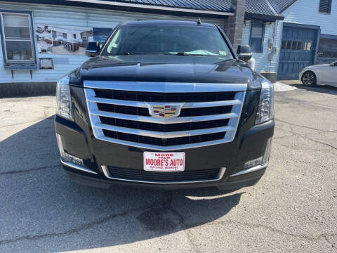 2016 Cadillac Escalade ESV for sale at Moore's Auto in Rutland VT