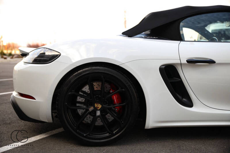 2022 Porsche 718 Boxster Spyder