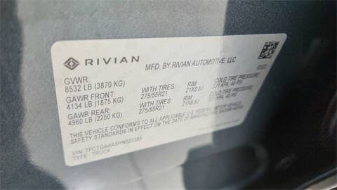 2023 Rivian R1T Adventure