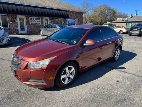 2012 Chevrolet Cruze for sale at Auto Choice in Belton MO