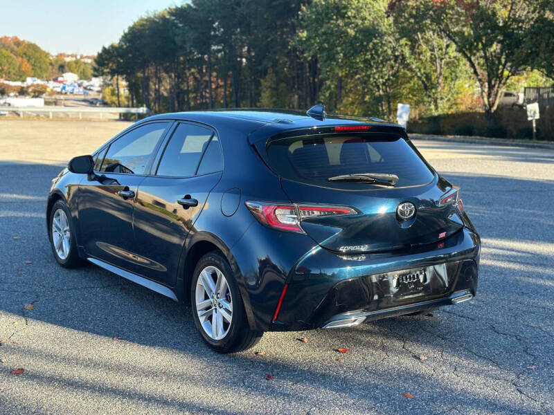 2019 Toyota Corolla Hatchback SE