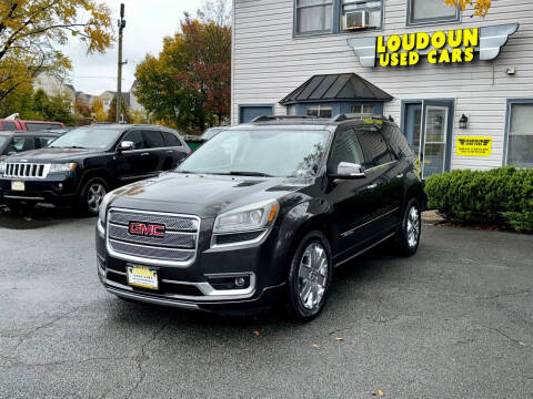 2013 GMC Acadia for sale at Loudoun Used Cars in Leesburg VA