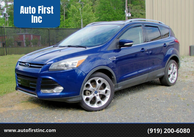 2014 Ford Escape for sale at Auto First Inc in Durham NC