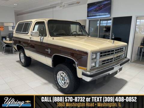 1988 Chevrolet Blazer for sale at Gary Uftring's Used Car Outlet in Washington IL