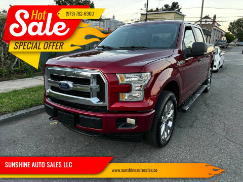 2017 Ford F-150 for sale at SUNSHINE AUTO SALES LLC in Paterson NJ