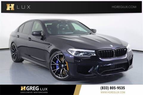 2019 BMW M5 for sale at HGREG LUX EXCLUSIVE MOTORCARS in Pompano Beach FL