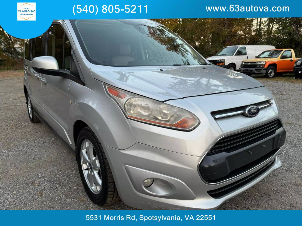 2014 Ford Transit Connect for sale at 63 Auto Inc in Spotsylvania, VA