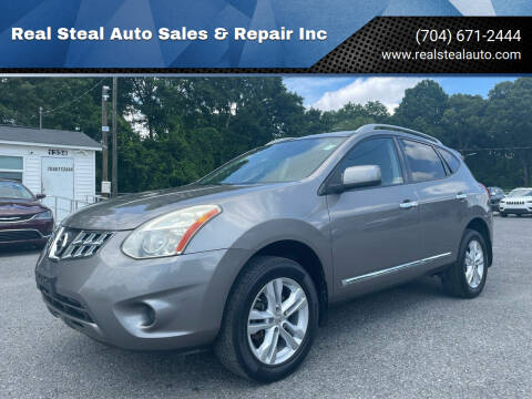 2012 Nissan Rogue for sale at Real Steal Auto Sales & Repair Inc in Gastonia NC