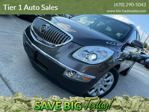 2012 Buick Enclave for sale at Tier 1 Auto Sales in Gainesville GA