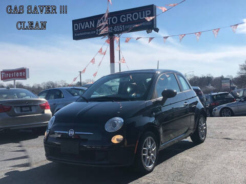 2013 FIAT 500 for sale at Divan Auto Group in Feasterville Trevose PA