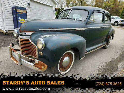 1941 Chevrolet 210 for sale at STARRY'S AUTO SALES in New Alexandria PA