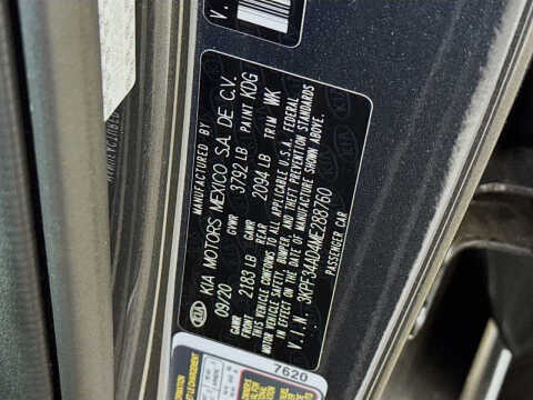 2021 Kia Forte GT Line