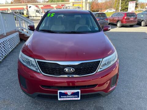 2015 Kia Sorento for sale at Fuentes Brothers Auto Sales in Jessup MD