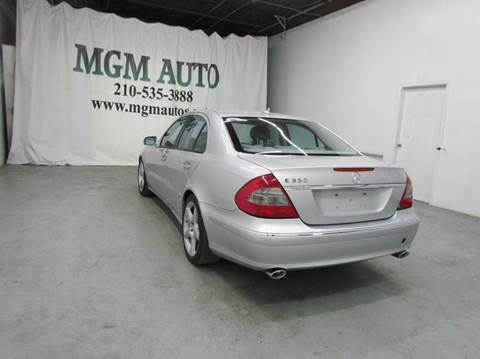 2009 Mercedes-Benz E-Class for sale at MGM Auto in San Antonio, TX