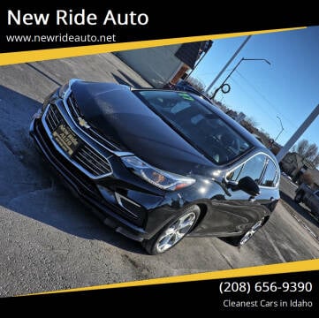 2017 Chevrolet Cruze for sale at New Ride Auto in Rexburg ID