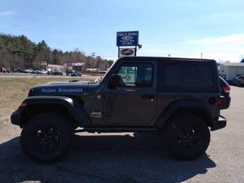 2019 Jeep Wrangler for sale at Ripley & Fletcher Pre-Owned Sales & Service in Farmington ME
