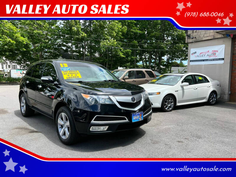2013 Acura MDX for sale at VALLEY AUTO SALES in Methuen MA