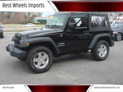 2013 Jeep Wrangler for sale at Best Wheels Imports in Johnston RI