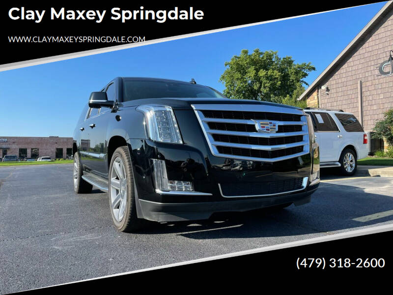 2017 Cadillac Escalade ESV for sale at Clay Maxey Springdale in Springdale AR