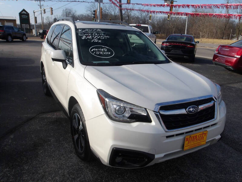 2017 Subaru Forester for sale at River City Auto Sales in Cottage Hills IL