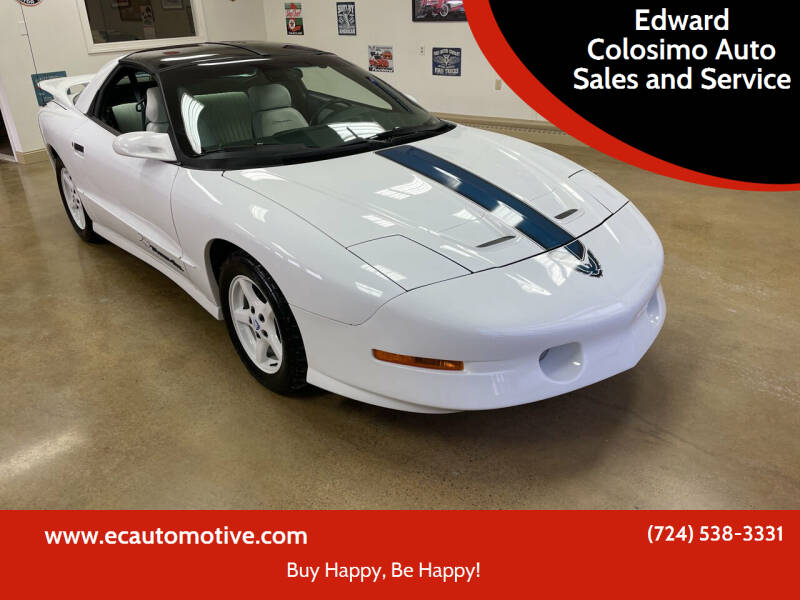 1994 Pontiac Firebird for sale at Edward Colosimo Auto Sales and Service in Evans City PA