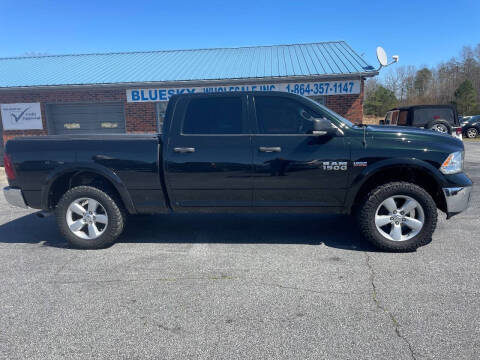 2015 RAM 1500 for sale at BlueSky Wholesale Inc in Chesnee SC