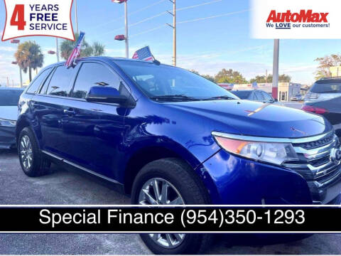 2014 Ford Edge for sale at Auto Max in Hollywood FL