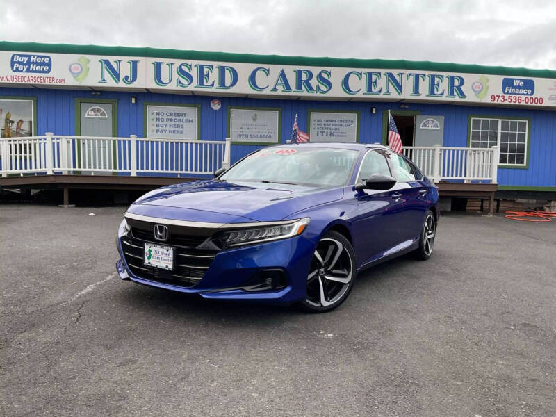 2022 Honda Accord for sale at New Jersey Used Cars Center in Irvington NJ