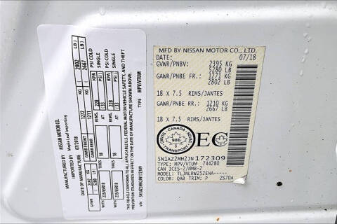 2018 Nissan Murano SL