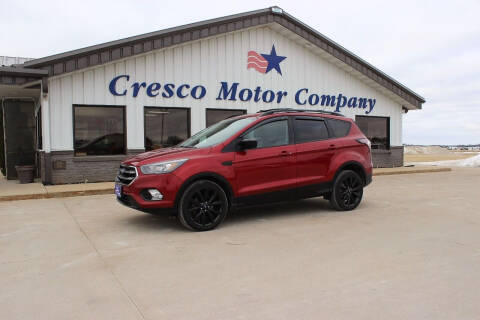 2017 Ford Escape for sale at Cresco Motor Company in Cresco IA