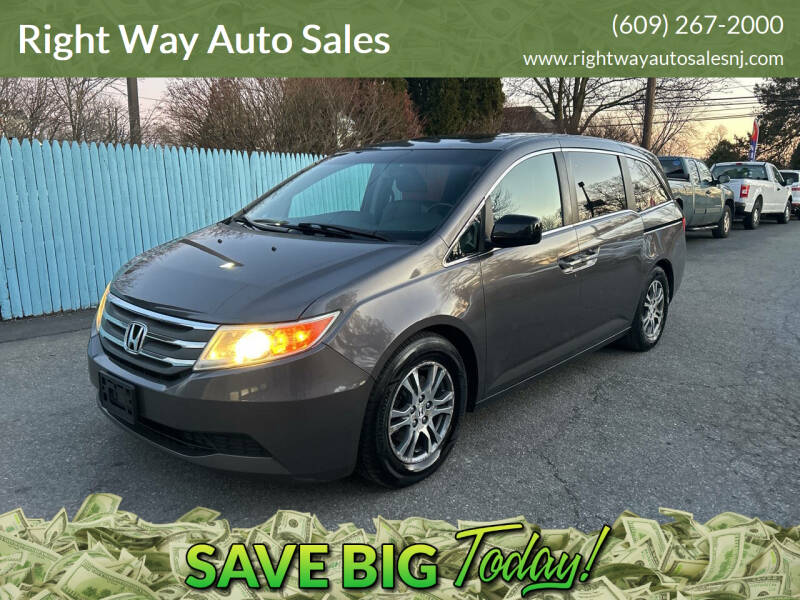 2013 Honda Odyssey for sale at Right Way Auto Sales in Westampton NJ